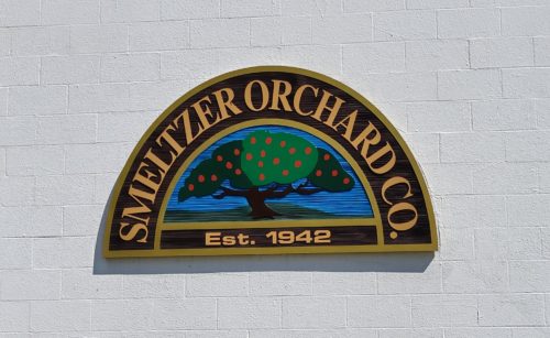 Smeltzer Orchard Sign